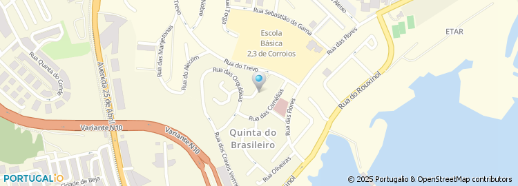 Mapa de Cristina Pinto, Unipessoal Lda