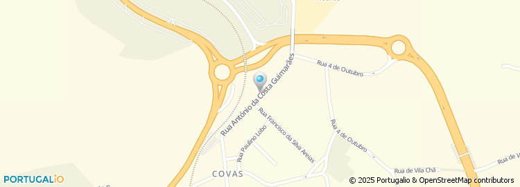 Mapa de Cristina Rodrigues - Esteticista, Unip., Lda