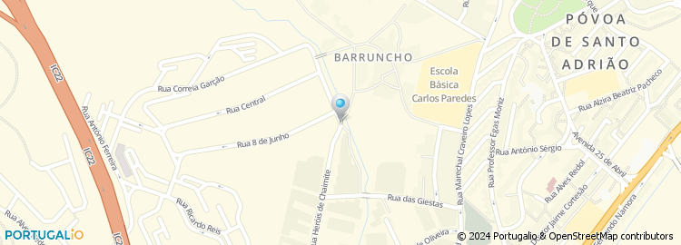 Mapa de Cromagem Auto Lar da Carriche, Lda