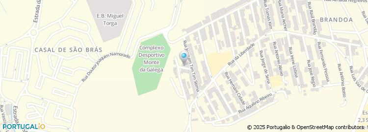 Mapa de Crossing Mondays Lda