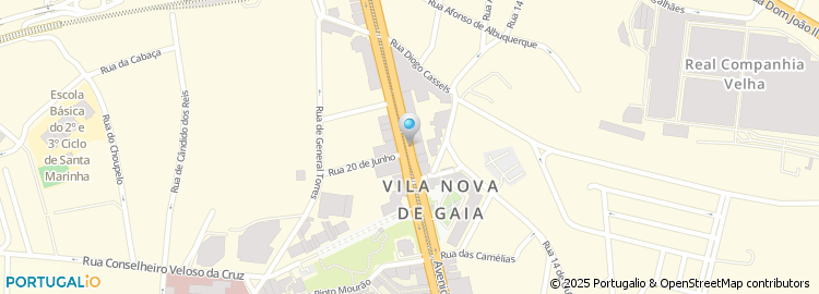 Mapa de Crossmatic - Investimentos Imobiliários Lda