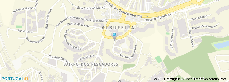 Mapa de Csix - Albufeira, Centro de Serviços Informáticos Lda