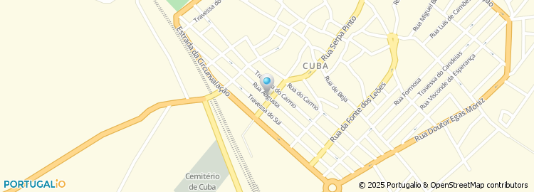 Mapa de Rua Augusta