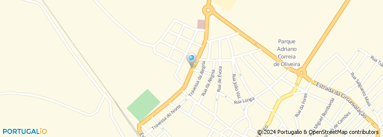 Mapa de Rua Diogo Dias Melgaz