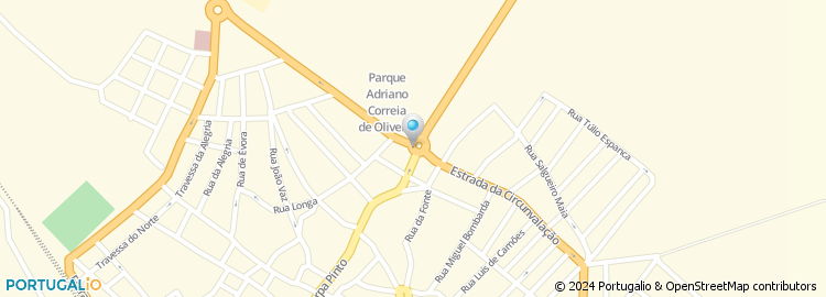 Mapa de Rua Doutor José Ernesto de Oliveira
