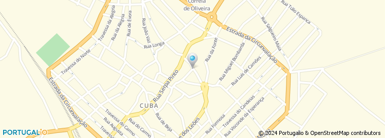 Mapa de Rua Doutor Manuel Marquês da Costa