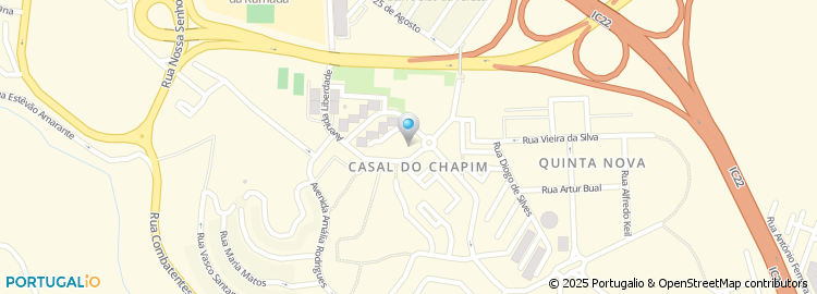 Mapa de Cuidaserve - Clínica Médica e Paramédica Lda
