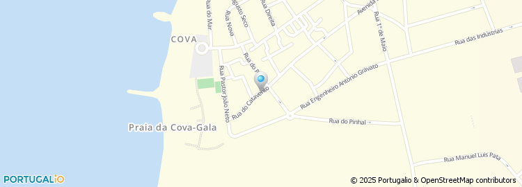 Mapa de Cuidifoz - Transportes Lda