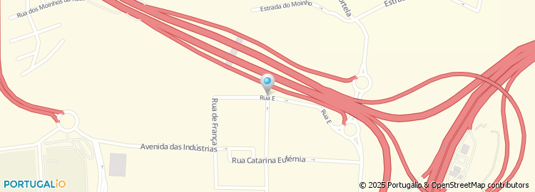 Mapa de Cuidmed - Serviços Médicos Lda