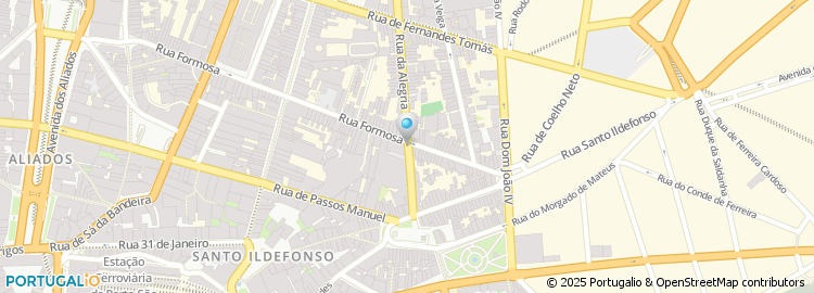 Mapa de Cunha, Lopes & Lopes, Lda