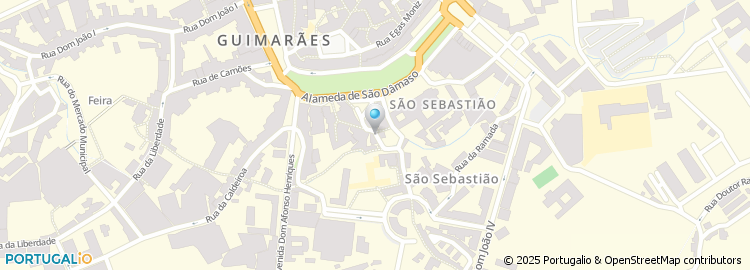 Mapa de Cybercentro de Guimaraes