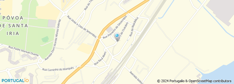 Mapa de Cybergym Ginasio, Unip., Lda