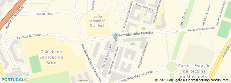 Mapa de D. M. Pereira Martinho - Restauração, Lda