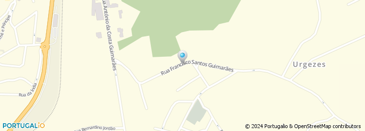 Mapa de Damião & Peres, Lda