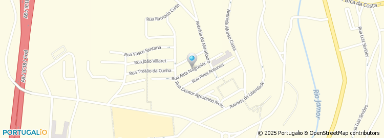 Mapa de Daniel Gonçalves Moutinho