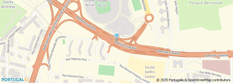 Mapa de David Rosas, Centro Colombo