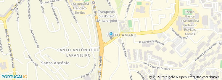 Mapa de Db International Gmbh - Sucursal Em Portugal