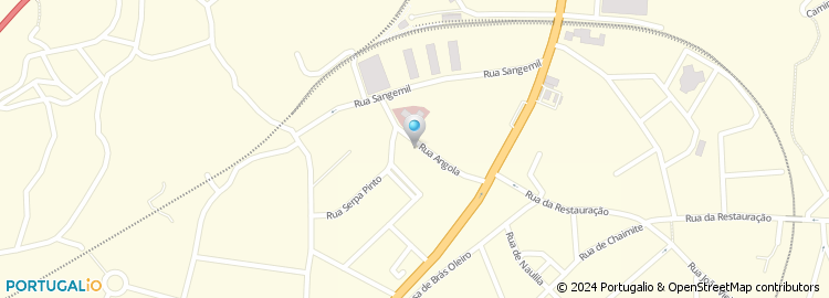 Mapa de Delivery Road, Tir, Lda