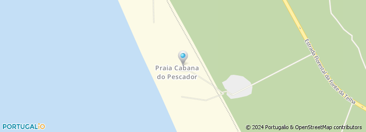 Mapa de Delmare - Café/Bar de Praia