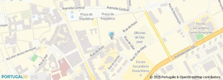 Mapa de Dentalbraga Lda