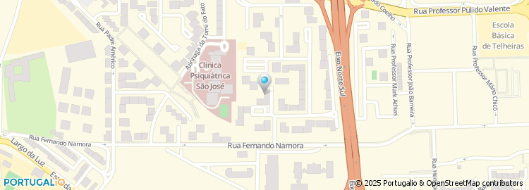 Mapa de Dentinho Louco Medicina Dentária Unipessoal Lda
