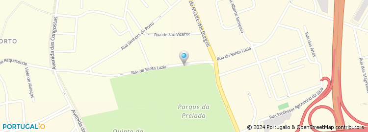 Mapa de Departamento de Radiologia do Hospital da Prelada - Doutor Pinto Leite