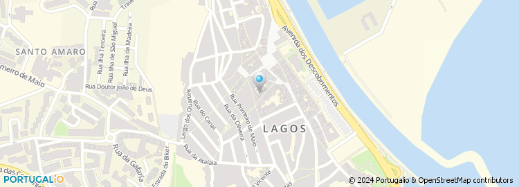 Mapa de Dhj Lagos Lda