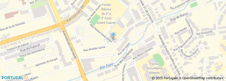 Mapa de Direcção de Finanças de Braga