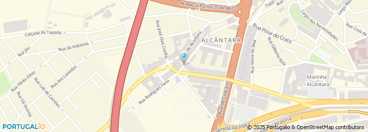 Mapa de Discoteca das Fontainhas, Lda
