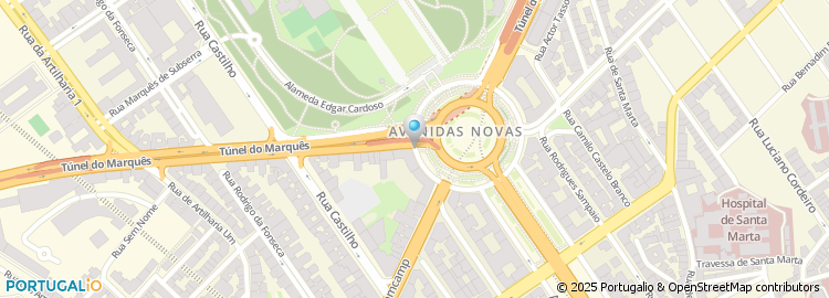 Mapa de Discoteca Xaranga, Lda