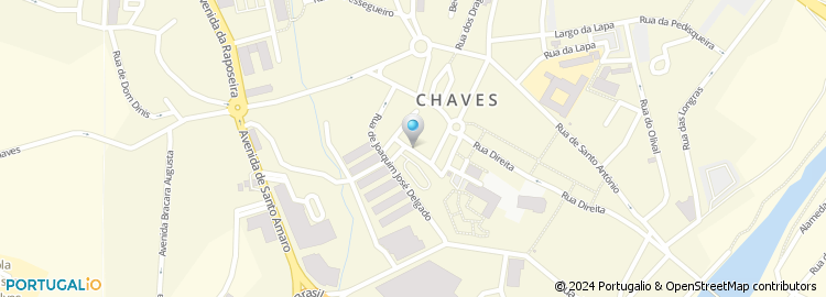 Mapa de Do Fundo & Filhos Hotel Castelo de Chaves, Lda