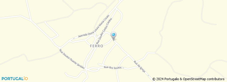 Mapa de Docinho da Vila, Pastelaria, Lda