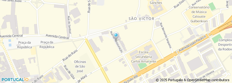 Mapa de Doctor Blue, Unipessoal Lda