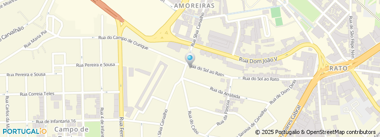 Mapa de Domcorreia - Sociedade de Restauração, Unipessoal Lda