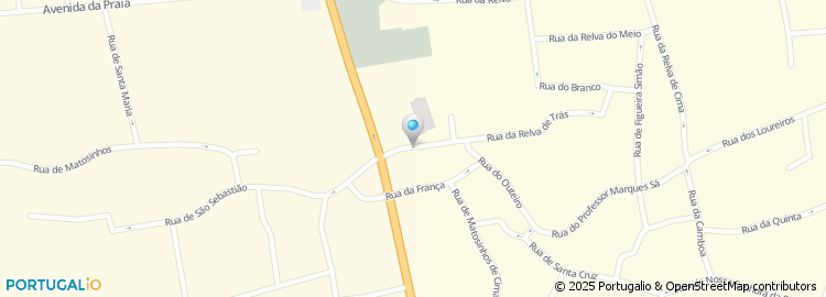 Mapa de Domingos Alves Oliveira