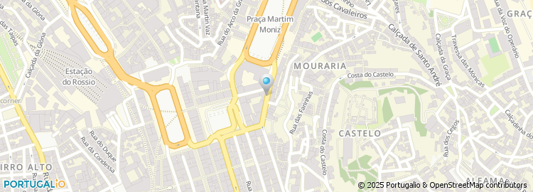 Mapa de Domingos Miranda E Borges