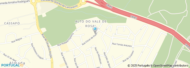 Mapa de Domingos P Le Santos