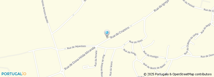 Mapa de Domingos Pereira Araújo, Unipessoal Lda