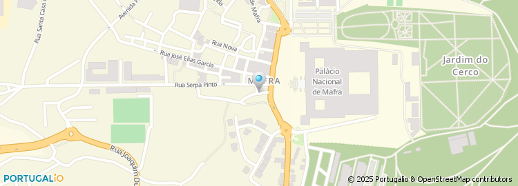 Mapa de Dragão de Mafra - Actividades Hoteleiras, Lda
