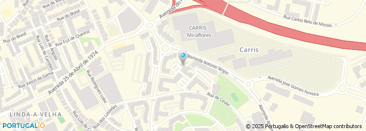 Mapa de Drawms - Tecnologias de Informação Lda