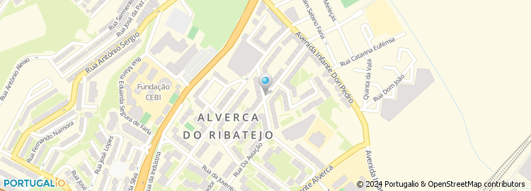 Mapa de Duarte & Saramago - Soc. de Mediação Imobiliária, Lda