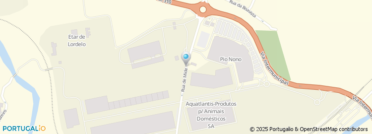 Mapa de E.Leclerc Supermercado, Lordelo