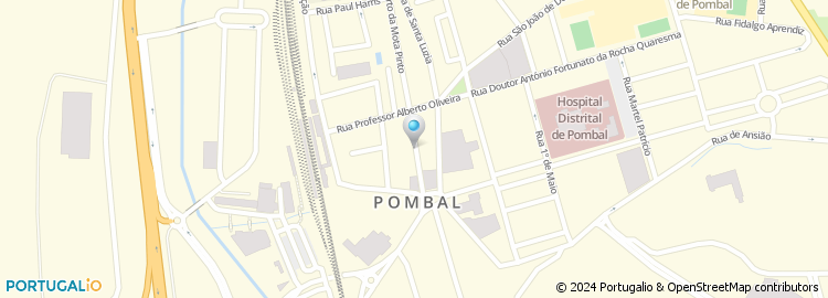 Mapa de Ecobal - Ecografia de Pombal, Lda