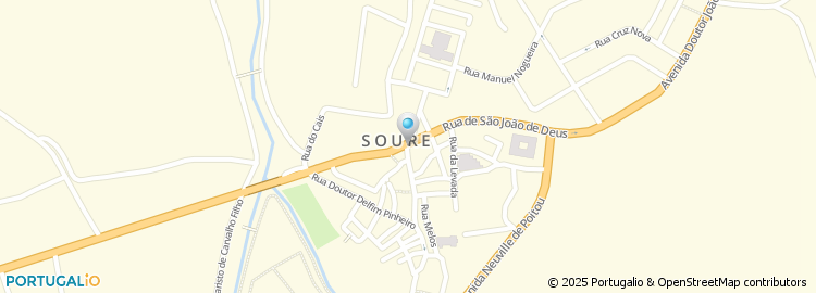 Mapa de Ecossoure - Livraria, Lda