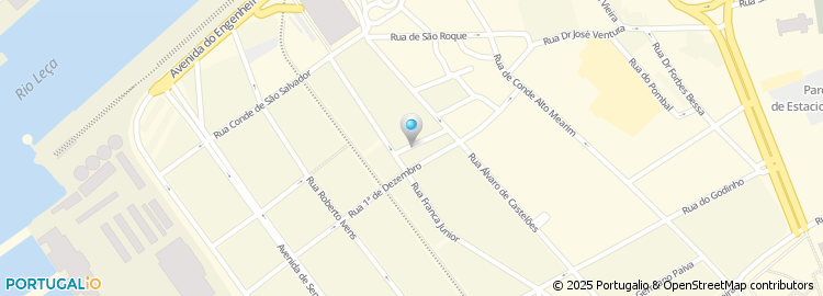 Mapa de Edgar Augusto Andrade Correia