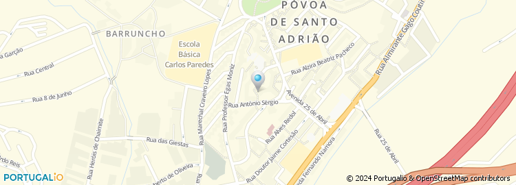 Mapa de Edromar - Engomadoria, Lda