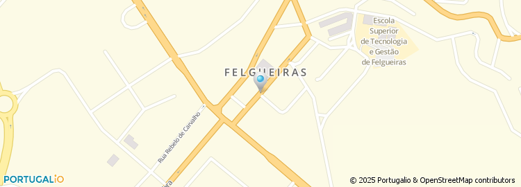 Mapa de EHF Empresa Hidroeléctrica de Felgueiras,  S.a.