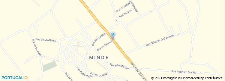 Mapa de Eim - Escola Inglesa de Minde, Unip., Lda