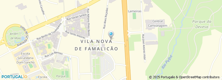 Mapa de Elásticofil, Unipessoal Lda