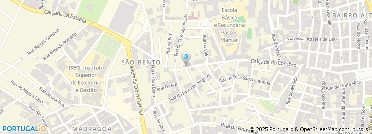 Mapa de Electrificadora de São Bento, Lda